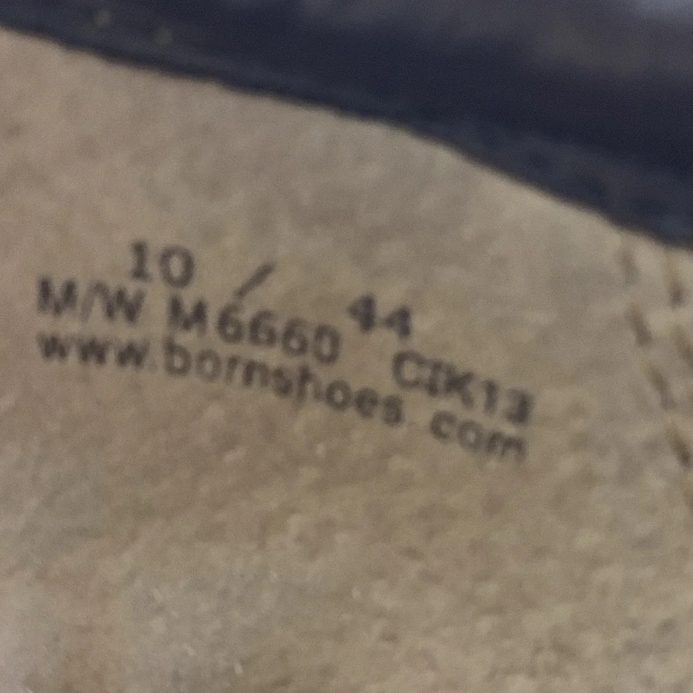 Born Mens Leather Derby Oxford Comfort Shoes US 10 EU 44 Brown Heritage Normcore